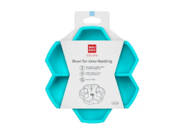 Waudog Silicone Миска для повільного харчування 450 мл блакитна