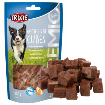 Trixie Ласощі для собак Premio Goose Liver Cubes Гусина печінка 100 г