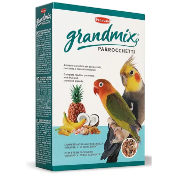 Padovan GrandMix parrocche Корм для средних попугаев 400 г