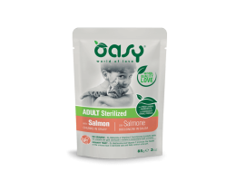 Oasy Вологий корм для котів Sterilized Лосось в соусі 85 г