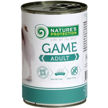 Nature\'s Protection Консерва для собак Дичь 400 г