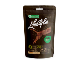 Nature\'s Protection Лакомства для кошек Lifestyle Snacks Полоски Утка 75 г