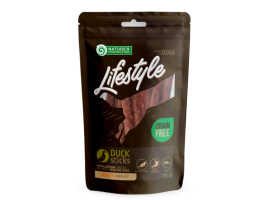 Nature\'s Protection Лакомства для собак Lifestyle Snacks Полоски Утка 75 г