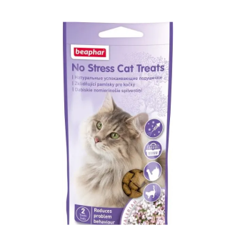 Beaphar No Stress Cat Treats Лакомства для котов Подушечки антистресс 35 г