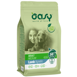 Oasy Сухий корм для собак Lifestage Medium Breed Ягня 3 кг