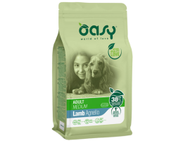 Oasy Сухий корм для собак Lifestage Medium Breed Ягня 3 кг