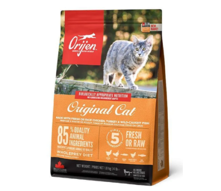 Orijen Original Cat Сухой корм для котов Птица и рыба 1,8 кг