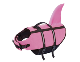 Nobby Жилет рятувальний для собак Sharki Swimming XL 45 см рожевий