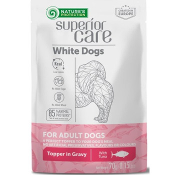 Nature\'s Protection Влажный корм для собак White Dogs Тунец 70 г
