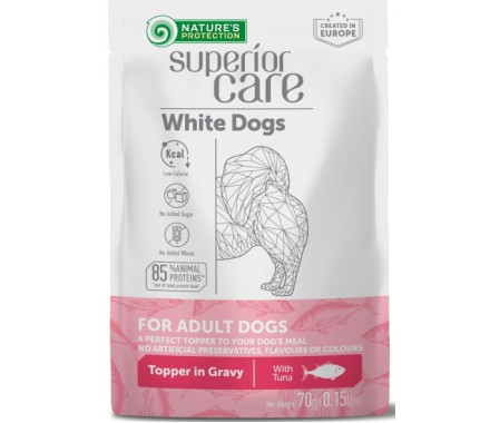 Nature\'s Protection Влажный корм для собак White Dogs Тунец 70 г