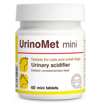 Dolfos UrinoMet Mini Таблетки для собак для регулювання кислотності сечі 60 табл