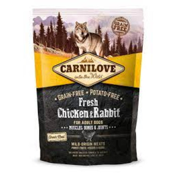 Carnilove All Breed Сухой корм для собак Свежая курица и кролик 1,5 кг