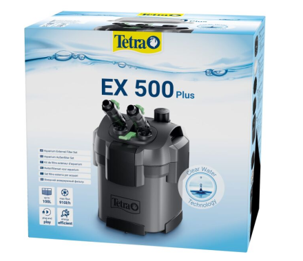Tetra Фильтр внешний External EX 500 Plus 500 л/ч