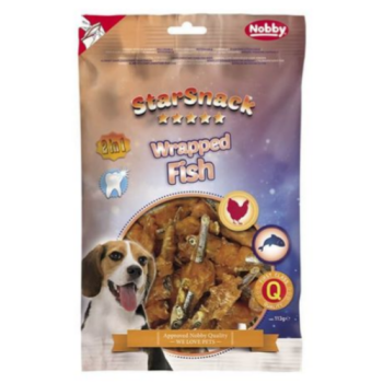 Nobby StarSnack Лакомства для собак Wrapped Fish 113 г