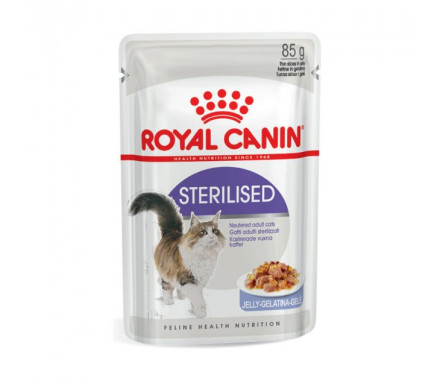 Royal Canin Влажный корм для котов Sterilised Jelly 85 г