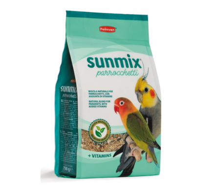 Padovan SunMix Корм для средних попугаев 750 г