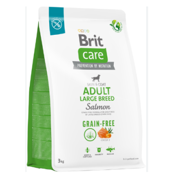 Brit Care Grain‑free Adult Large Breed Сухой корм для собак Лосось 3 кг