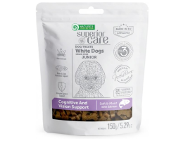 Nature\'s Protection Лакомства для щенков Superior Care White Dogs Sensitive Лосось 150 г
