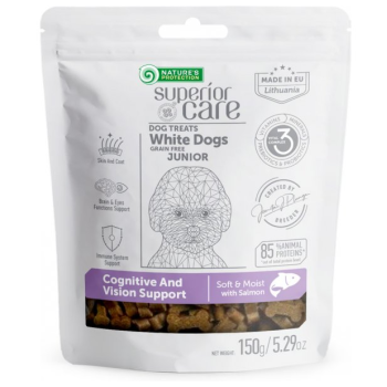 Nature\'s Protection Лакомства для щенков Superior Care White Dogs Sensitive Лосось 150 г