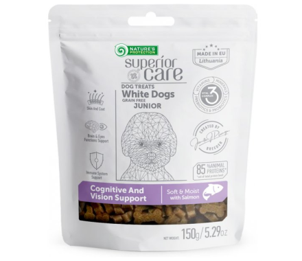 Nature\'s Protection Лакомства для щенков Superior Care White Dogs Sensitive Лосось 150 г
