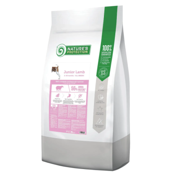 Nature\'s Protection Сухой корм для щенков Junior All Breeds Ягненок 18 кг