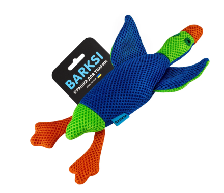 Barksi toy for dogs duck Dental with a 28x16 cm blue