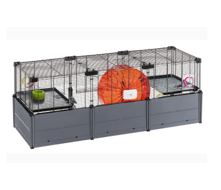 Ferplast Клетка для хомяков Multipla L 107,5x37,5x42 см черная