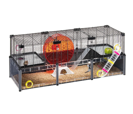 Ferplast Клетка для хомяков Multipla L 107,5x37,5x42 см черная