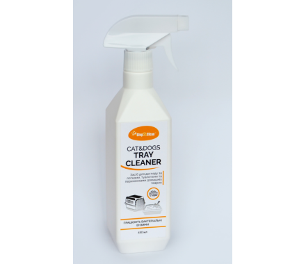 Step2Clean Средство для ухода за лотками, туалетами и переносками Cats & Dogs Tray Cleaner 450 мл