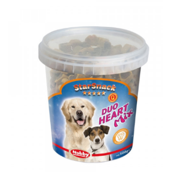 Nobby StarSnack Ласощі для собак Duo Heart mix 500 г