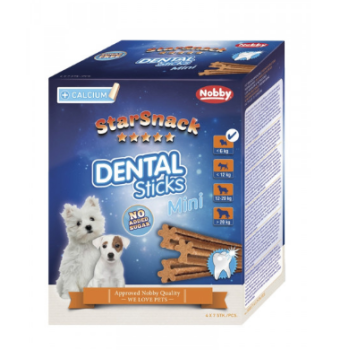 Nobby StarSnack Ласощі для собак Dental Sticks Mini 4х7 шт 252 г