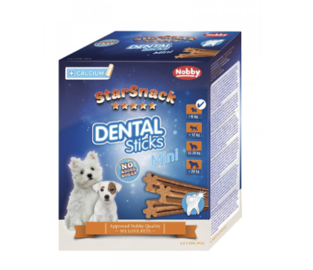 Nobby StarSnack Ласощі для собак Dental Sticks Mini 4х7 шт 252 г