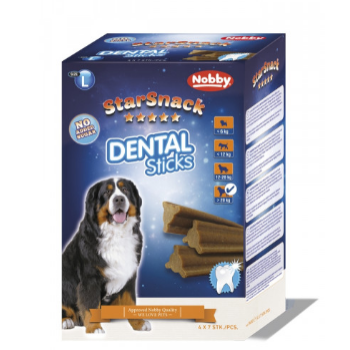 Nobby StarSnack Ласощі для собак Dental Sticks L 4х7 шт 840 г