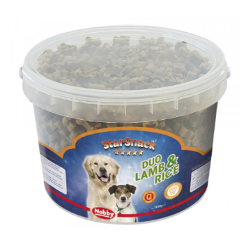 Nobby StarSnack Ласощі для собак Duo Lamb&Rice 1,8 кг