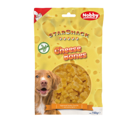 Nobby StarSnack Ласощі для собак Cheese Bone без глютену 150 г