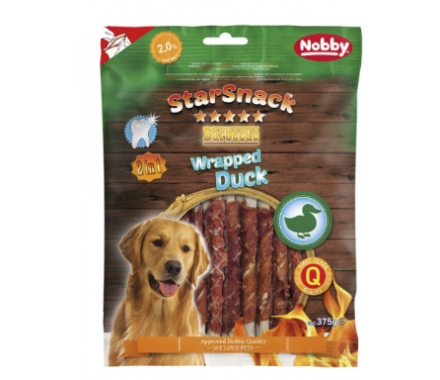 Nobby StarSnack Ласощі для собак Wrapped Duck 70 г