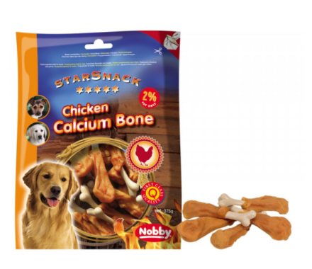 Nobby StarSnack Ласощі для собак BBQ Chicken Calcium Bone 70 г