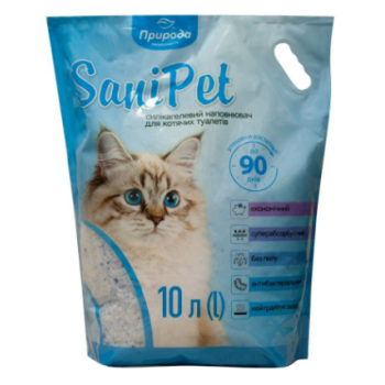 Природа Sani Pet Наполнитель силикагелевый 10 л