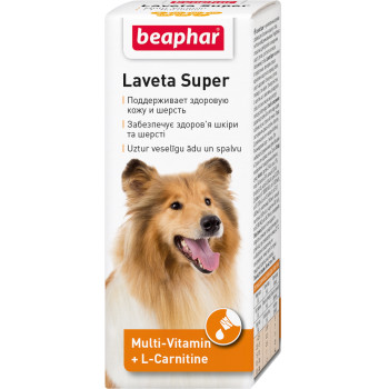 Beaphar Laveta Super Витамины для собак для шерсти 50 мл