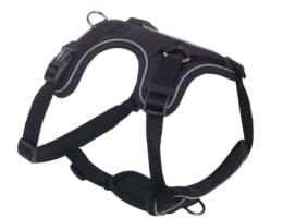 Nobby Шлея для собак Harness Mailo ХS 1,5х20-30х35-45 см чорна
