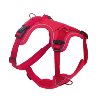 Nobby Шлея для собак Harness Mailo S 1,5х23-35х45-55 см червона