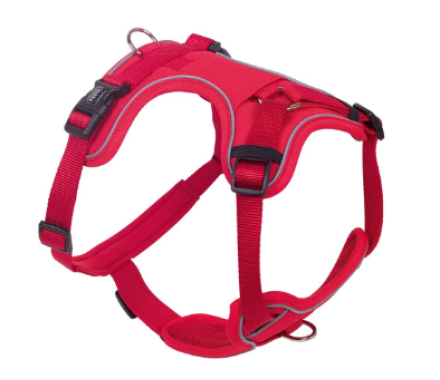 Nobby Шлея для собак Harness Mailo S 1,5х23-35х45-55 см червона