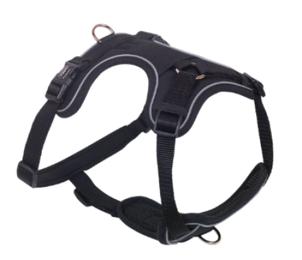 Nobby Шлейка для собак Harness Mailo S 1,5х23-35х45-55 см чёрная