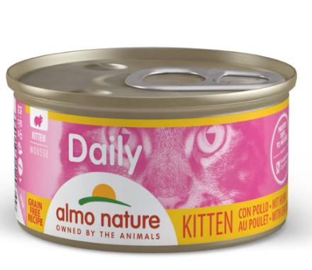Almo Nature Daily Консерва для кошенят Курка 85 г