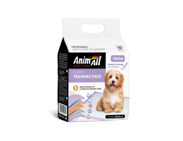 AnimAll Пелюшки для цуценят та собак з ароматом лаванди 60х60 см 10 шт
