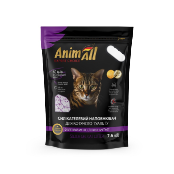 AnimAll Наполнитель силикагелевый Фиолетовый Аметист 7,6 л