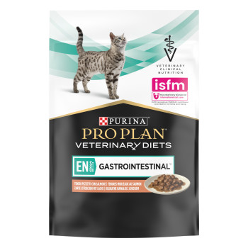Pro Plan VD EN Gastrointestinal Лечебный влажный корм для котов Лосось 85 г