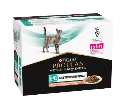 Pro Plan VD EN Gastrointestinal Лечебный влажный корм для котов Лосось 85 г