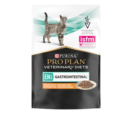Pro Plan VD EN Gastrointestinal Лечебный влажный корм для котов Курица 85 г