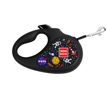 Waudog R-leash Рулетка-поводок для собак XS 3 м NASA